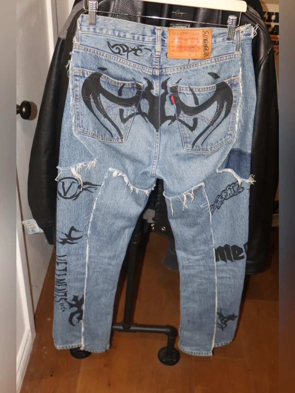 Vetements “Tribal” Denim